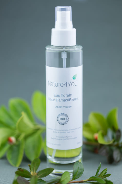 Eau Florale rose de Damas/fleur de bleuet Nature4You
