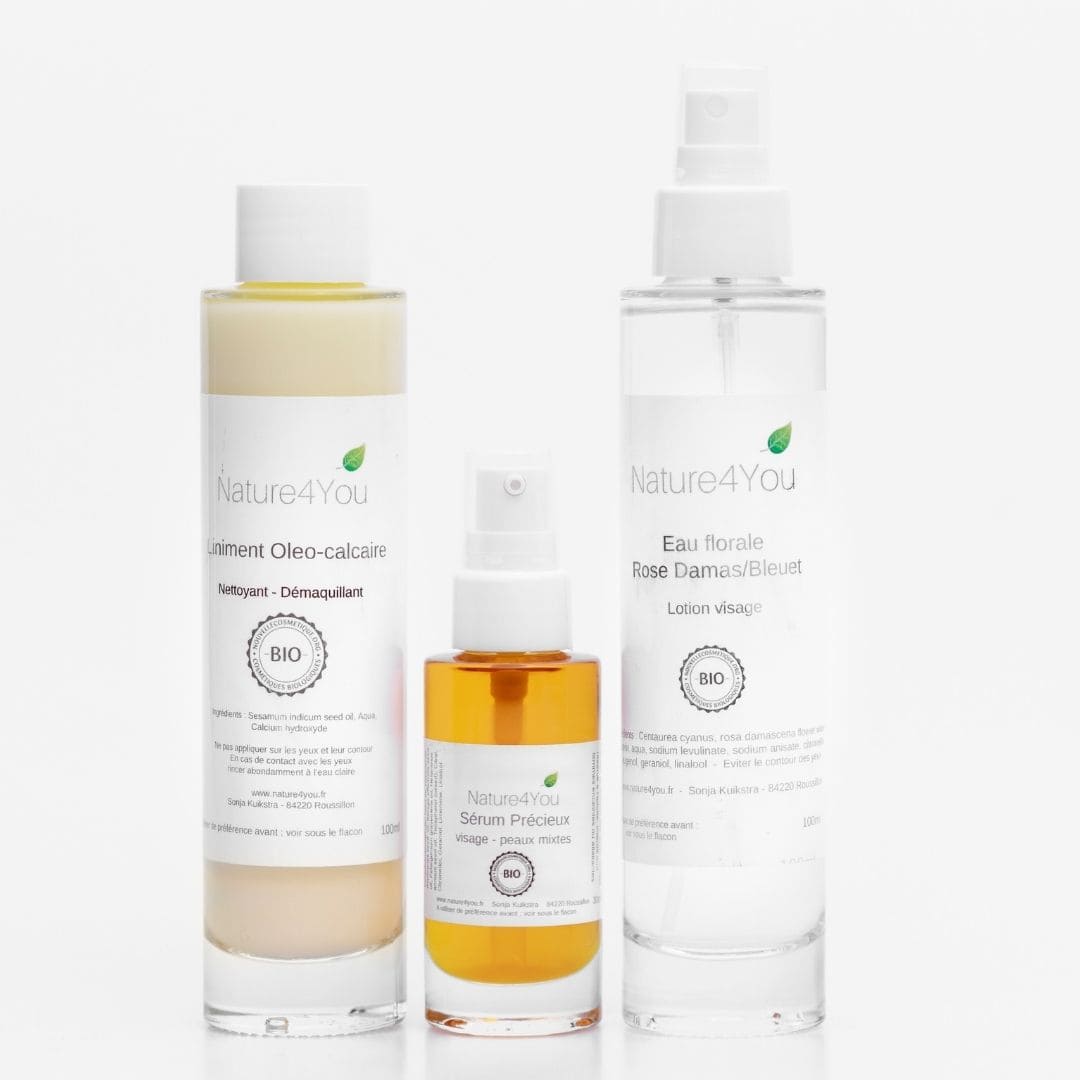 Pack rituel beaute peaux mixtes nature4you cosmetiques naturels bio